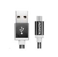 ADATA Micro USB kabel - USB A 2.0, 100cm, černý