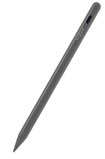 Aktivní stylus FIXED Graphite Uni s magnety pro kapacitní dotykové displeje, šedý