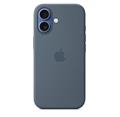Apple Silikonový kryt s MagSafe na iPhone 17 – ocelově modrý