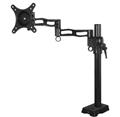 ARCTIC Z1 black - single monitor arm with USB Hub integrated (black color)