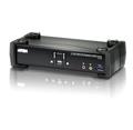 Aten CS-1922 DataSwitch elektronický 4K 2:1 (kláv.,DP,myš,audio) USB3.0