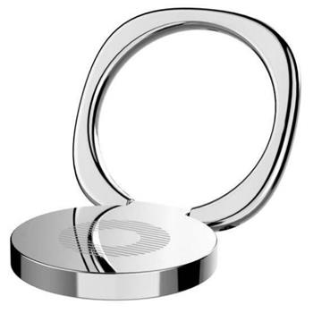 Baseus Privity držák s kroužkem stříbrný