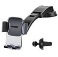 Baseus SUYK000001 Easy Control Clamp držák do automobilu s ramenem černý