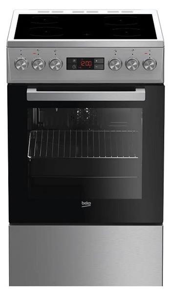 Beko FSE 57300 GX sporák sklokeramický