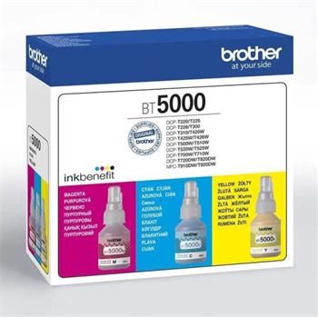 BROTHER BT-5000CLVAL C,M,Y inkoust, 3x5000stran