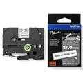 Brother HSe-251E bužírka bílá / černá (21 mm)