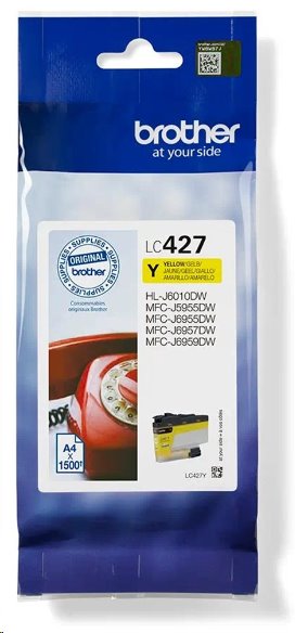 Brother LC-427Y žlutá náplň