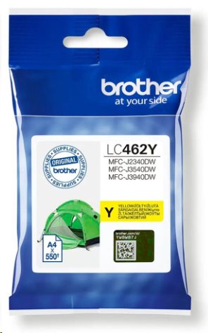 Brother LC-462Y žlutá náplň