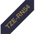 Brother TZe-RN54 námořní modrá / zlatá (24mm, textilní)