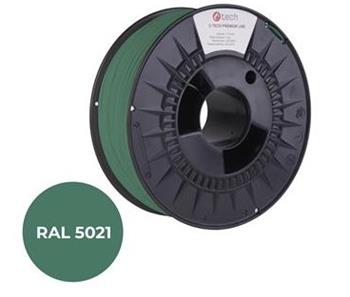 C-TECH PREMIUM LINE, PETG, vodní modrá, RAL5021, 1,75mm, 1kg