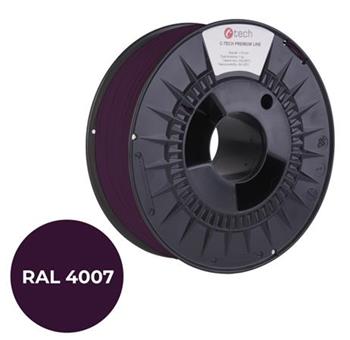 C-TECH PREMIUM LINE, PLA, purpurová fialková, RAL4007, 1,75mm, 1kg
