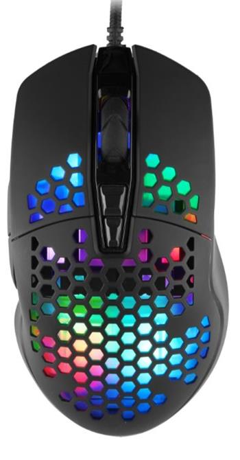 C-TECH Scarab, casual gaming, 7200 DPI, RGB podsvícení, USB