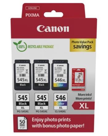 Canon cartridge PG-545XL x2 / CL-546XL Photo Value Pack