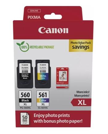 Canon cartridge PG-560XL / CL-561XL Photo Value Pack