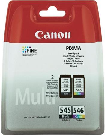 Canon ink. náplň PG-545 / CL-546 multipack pro MG2450 a MG2550