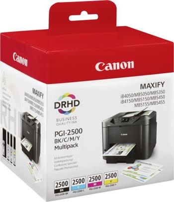 Canon ink. náplň PGI-2500 BK/C/M/Y multipack