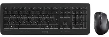 CHERRY set klávesnice + myš DW 5100, bezdrátová, USB, CZ+SK layout, černá