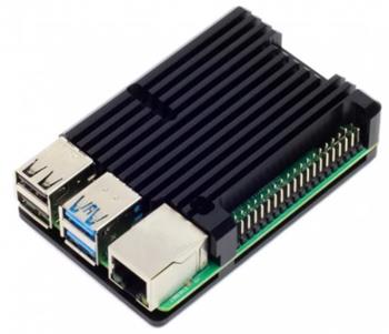 Chladicí sada (krabička) pro Raspberry Pi 4B, černá