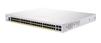 Cisco CBS250-48PP-4G-EU, 48xGbE, 4xSFP, PoE+, 195W - REFRESH