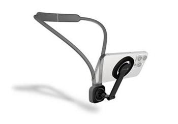 CONNECT IT MagSafe POV magnetický držák na telefon ŠEDÝ