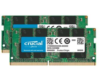 Crucial DDR4 16GB (2x8GB) SODIMM 3200MHz CL22