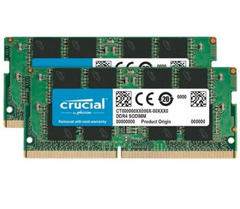 Crucial DDR4 32GB (2x16GB) SODIMM 3200MHz CL22