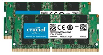 Crucial DDR4 64GB (2x32GB) SODIMM 3200Mhz CL22