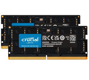 Crucial DDR5 96GB (2x48GB) SODIMM 5600MHz CL46 (16Gbit)