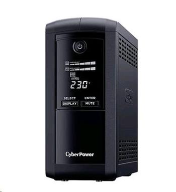 CyberPower Value Pro serie GreenPower UPS 1000VA / 550W, české zásuvky