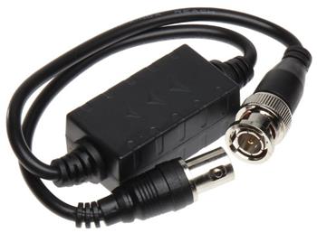 Dahua oddělovač zemní smyčky, 1x BNC male, 1x BNC female, útlum 0,5dB, pro AHD/CVI/TVI do 8Mpix