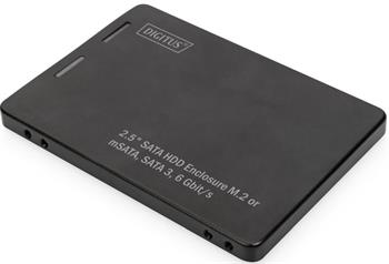 Digitus 2,5” SATA pouzdro pro M.2 nebo mSATA HDD