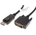DisplayPort - DVI kabel, DP(M) -> DVI-D(M), 1920x1200@60Hz, 1,5m