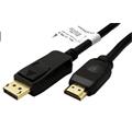 DisplayPort - HDMI kabel, DP(M) -> HDMI M, 4K@60Hz, 3m