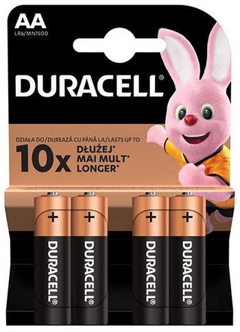DURACELL - Basic baterie AA 4 ks