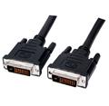 DVI kabel, DVI-D dual link, M-M, 0,5m