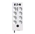 EATON Protection Box 8 USB Tel@ FR, přepěťová ochrana, 8 výstupů, zatížení 10A, tel., 2x USB port