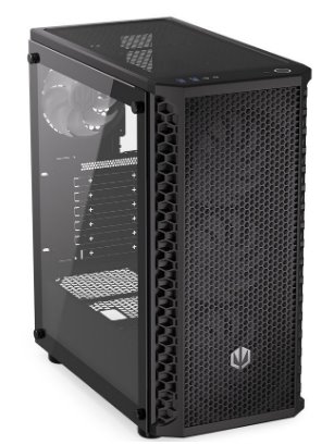 Endorfy skříň Signum 300 ARGB / 2xUSB 3.0 / 4x120mm fan PWM ARGB / mesh panel / tvrzené sklo / černá