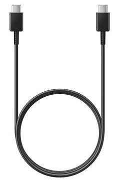 EP-DW767JBE Samsung USB-C/USB-C Datový Kabel 3A 1.8m Black (OOB Bulk)