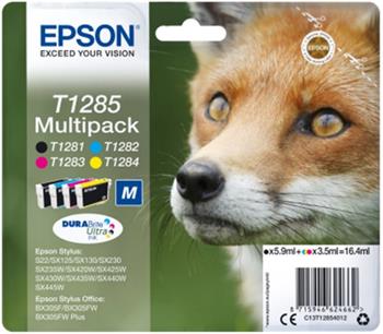 Epson ink bar Stylus S22/SX125/SX425W/BX305F T128 - multipack CMYK
