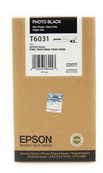 Epson ink čer Stylus Pro 7800/7880/9800/9880 - photo (220ml)