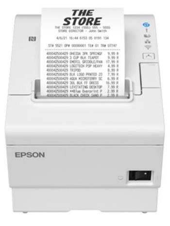 EPSON pokladnní tiskárna TM-T88VII bílá, RS232, USB, Ethernet, vyměnitelné rozhraní