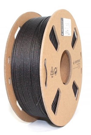 Filament GEMBIRD, PLA, 1,75mm, 1kg, "three galaxy" černá
