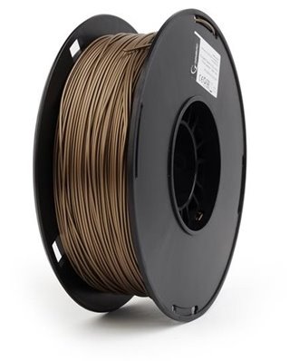 Filament GEMBIRD, PLA PLUS, 1,75mm, 1kg, zlatá