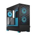 Fractal Design Pop Air RGB Cyan Core TG Clear Tint/Midi Tower/Transpar.