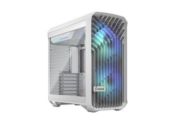 Fractal Design Torrent Compact RGB White TG C Tint/Mini Tower/Transpar./Bílá