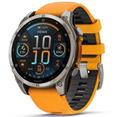 Garmin Fenix 8 47mm AMOLED Sapphire Titanium Orange/Graphite