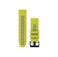 Garmin silikonový QuickFit 26 - Electric Lime/Graphite