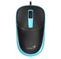 GENIUS DX-123, 1200dpi, myš optická, černo-modrá