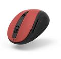 Hama bezdrátová optická myš MW-400 V2, ergonomická, červená/černá