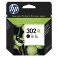 HP 302XL High Yield Black Original Ink Cartridge, F6U68AE